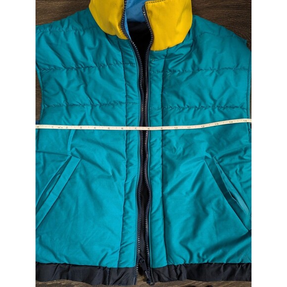 Powderhorn Mountaineering Reversible Down Vest Vintage 90's Size 8 Kids - Picture 6 of 8